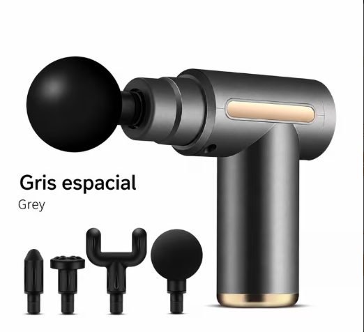 Pistola de masajes MASSIVO color gris espacial