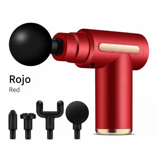 Pistola de masajes MASSIVO color rojo